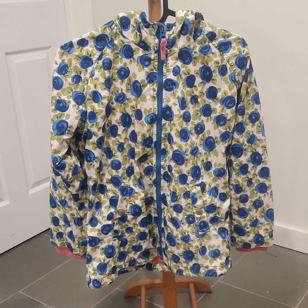Mini Boden girls' rain jacket. Size 9-10 y.